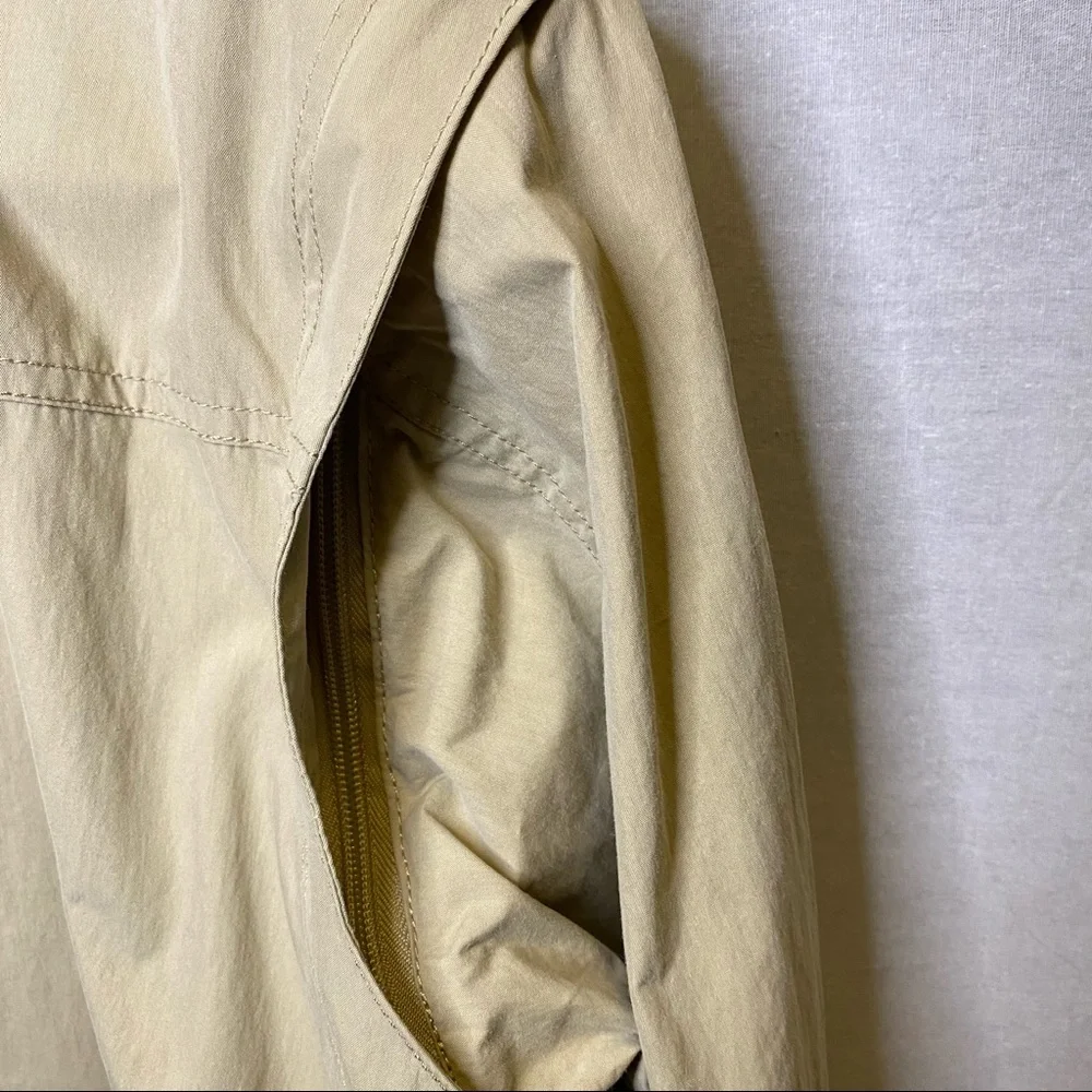 Weekender Traveler Men's Travel Convertible Jacket Correspondent Light Tan Large - Picture 9 of 16